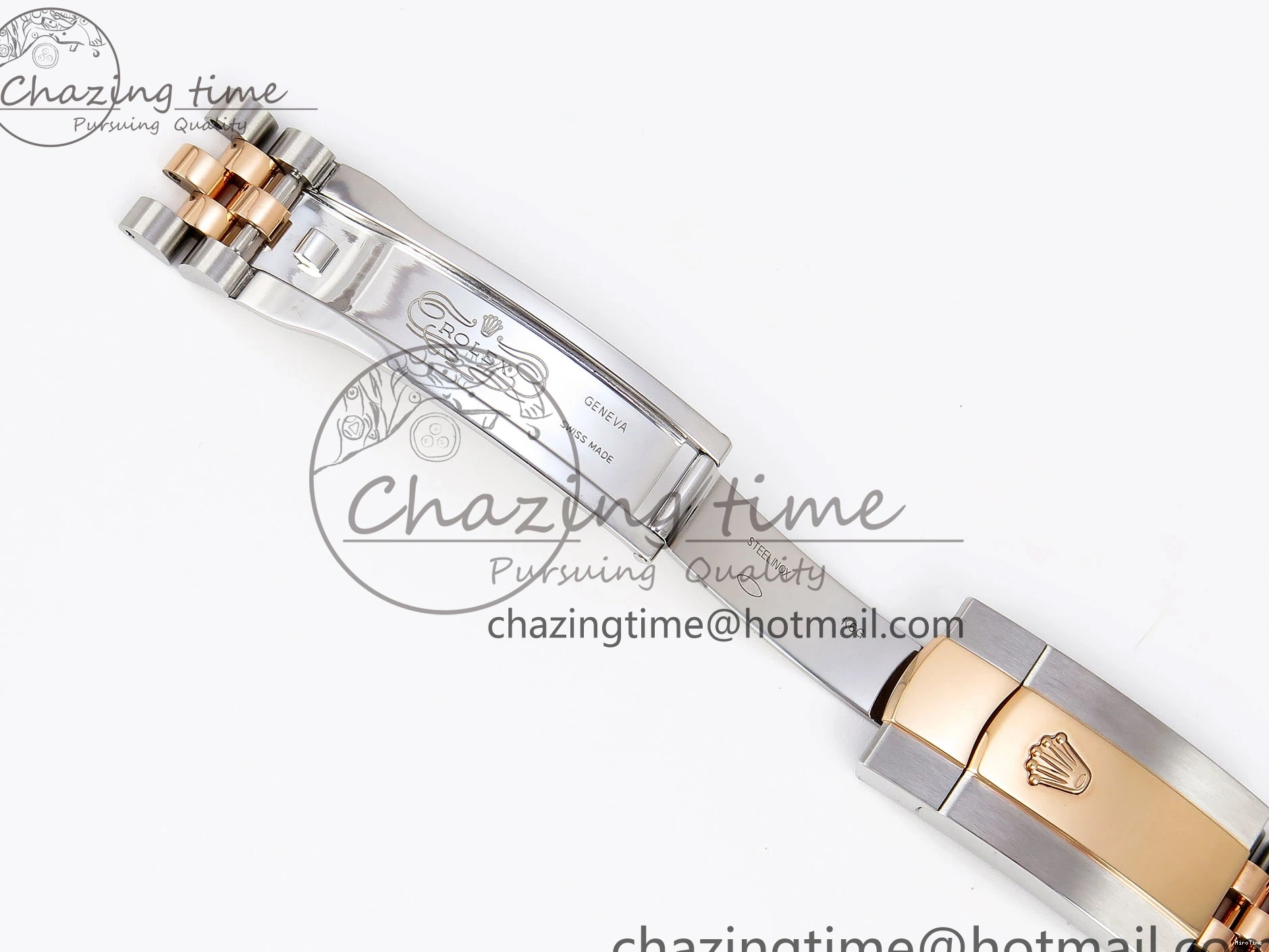 MiroTime 0226 Original DateJust 41 126331 904L SS RG VSF 1:1 Best Edition Brown Dial on Jubilee Bracelet VS 1711